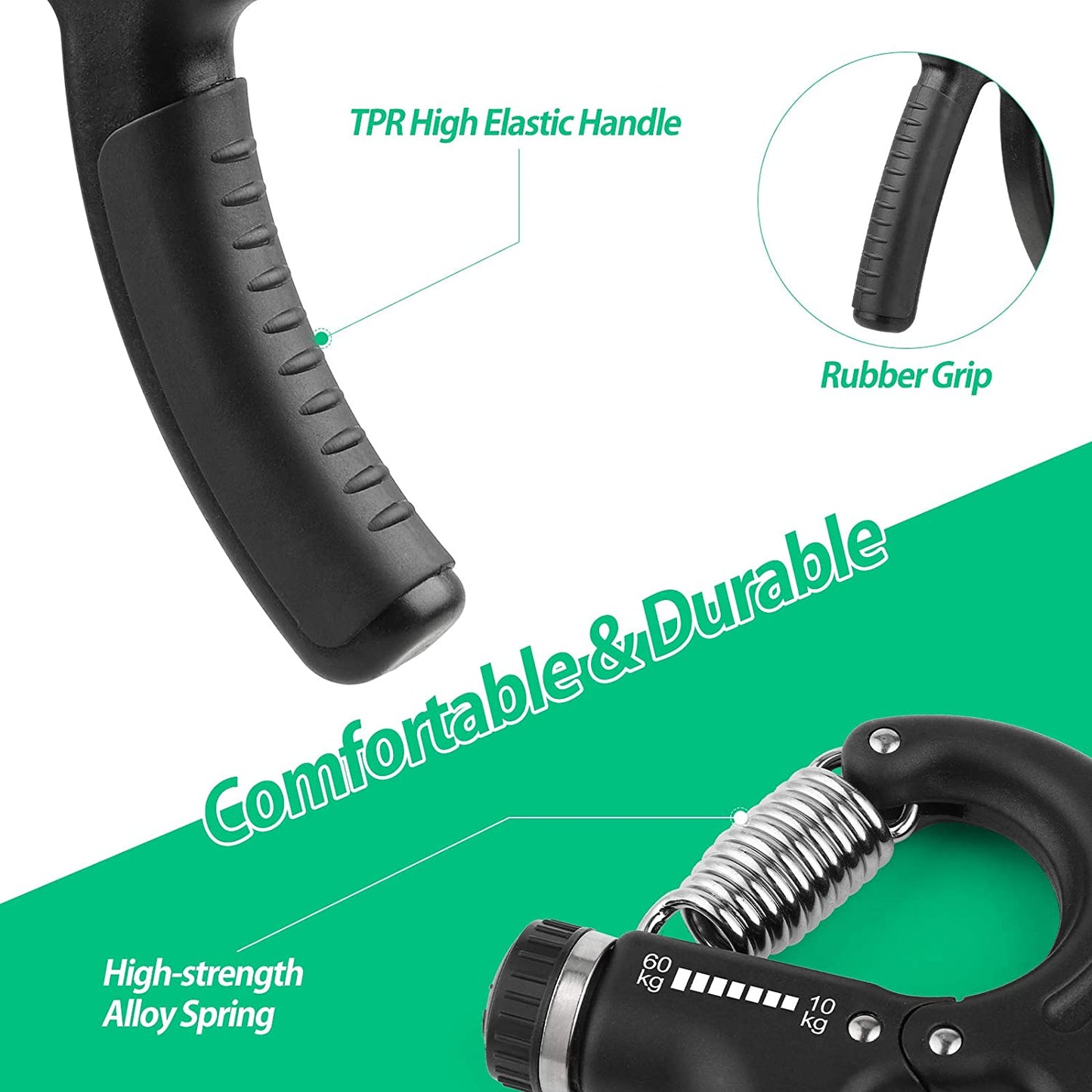 GripStrength~ Heavy Duty Fore-Arm Grip Strength Trainer